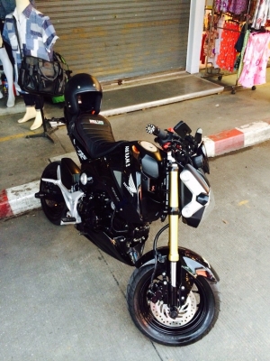 ..ขาย msx125 แต่งสวย สีดำ ดุดัน