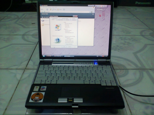 โน็ตบุ๊คFUJITSU พร้อมพัดลมระบายความร้อน
