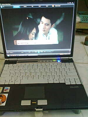 โน็ตบุ๊คFUJITSU พร้อมพัดลมระบายความร้อน