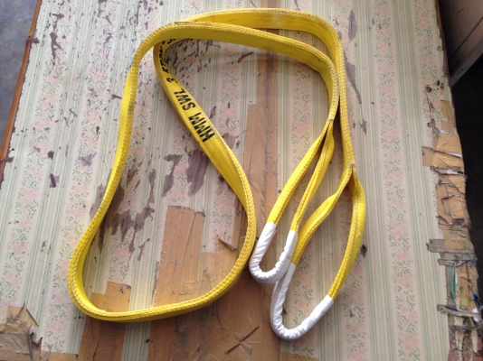 ขายสลิงแบนยกของ อเนกประสงค์ J&L Flat sling แบบมีหูคล้องในตัว รับน้ำหนักได้ 3.5 ตัน ยาว 3.75 เมตร ของใหม่ไม่เคยใช้งาน มีหลายเส้นครับ ขายสลิงแบนยกของ อเนกประสงค์ J&L Flat sling แบบมีหูคล้องในตัว รับน้ำหนักได้ 3.5 ตัน ยาว 3.75 เมตร ของใหม่ไม่เคยใช้งาน มีหลายเส้นครับ