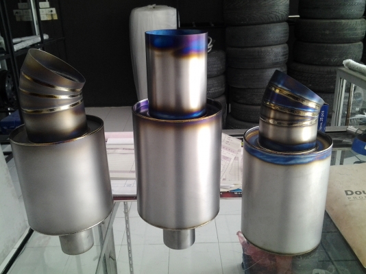 ท่อ Titanium แท้