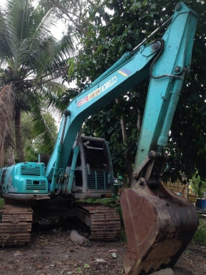 รถเเม็คโคร KOBELCO SK120-5 super ไฟฟ้าครบ เอวดี  ราคาต่อรองได้
