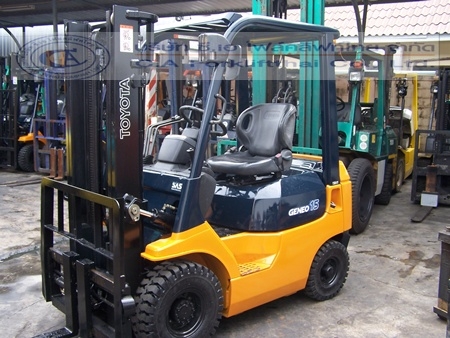 ขายรถ โฟล์คลิฟท์ TOYOTA รุ่น 7-FD15
