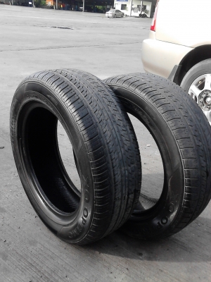 195/60R15 HANKOOK QX OPTIMO  มี 2 เส้น TEL.081-427-3941