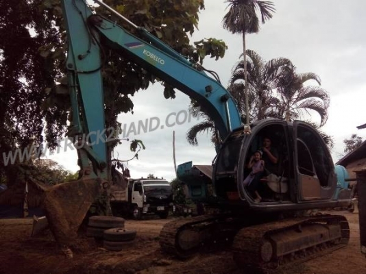 รถแบคโฮ KOBELCO SK120 MARK 5SUPER บูมยาว มีเอกสารเล่มทะเบียน