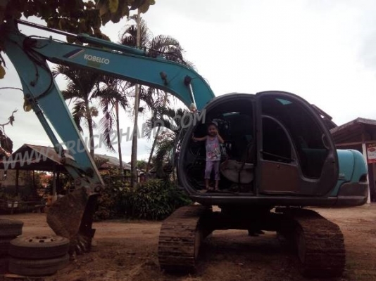 รถแบคโฮ KOBELCO SK120 MARK 5SUPER บูมยาว มีเอกสารเล่มทะเบียน