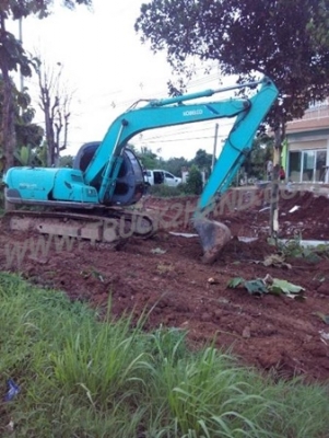 รถแบคโฮ KOBELCO SK120 MARK 5SUPER บูมยาว มีเอกสารเล่มทะเบียน