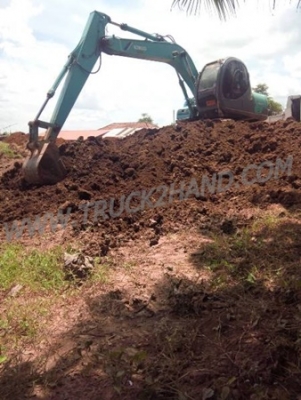 รถแบคโฮ KOBELCO SK120 MARK 5SUPER บูมยาว มีเอกสารเล่มทะเบียน