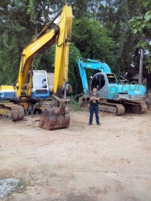 รถแบคโฮ KOBELCO SK120 MARK 5SUPER บูมยาว มีเอกสารเล่มทะเบียน