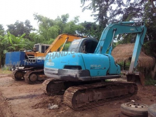 รถแบคโฮ KOBELCO SK120 MARK 5SUPER บูมยาว มีเอกสารเล่มทะเบียน