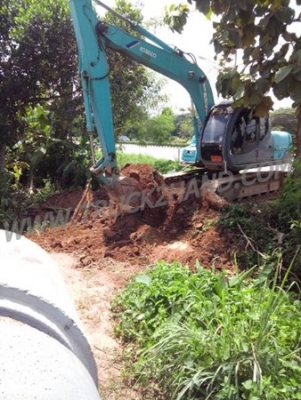 รถแบคโฮ KOBELCO SK120 MARK 5SUPER บูมยาว มีเอกสารเล่มทะเบียน