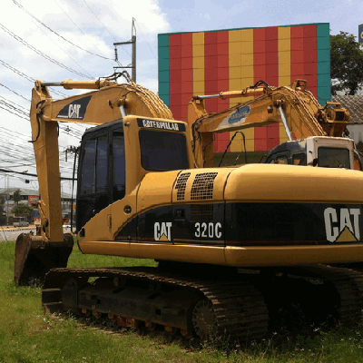 ขายรถแมคโค CAT 320C  ไฟฟ้าครบเอกสารพร้อมใช้งาน