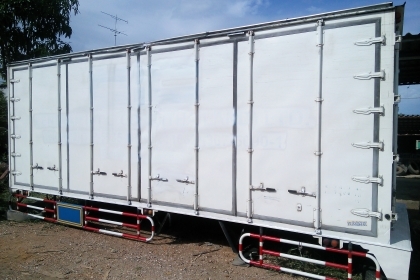 ..ขาย..    * ตู้แห้ง 10 บาน...ไม่มีเสากลาง *     * ยาว 7.20 ม. *     ตู้สภาพสวยพร้อมใช้         * พร้อมติดตั้ง *         ( มีหลายลูก )