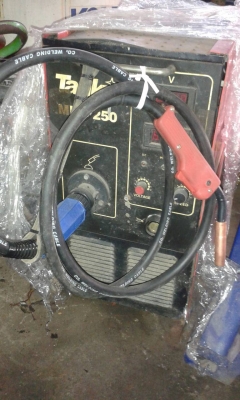 ขายตู้เชื่อม MIG250 มือสอง ใช้ไฟ 220 โวล์