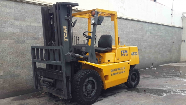 ขาย รถโฟล์คลิฟท์ TCM 4ตัน รุ่น FD40Z6 ฟลูฟรี+สไลด์