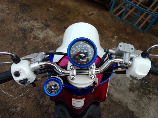 Fino ลายณเดช รถปี56 แต่งหล่อ เครื่องเดิมสนิท แต่งสวยภายนอกอย่างเดียว ราคาถูก