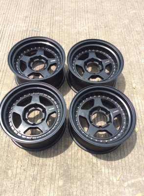 ล้อ ออฟโร้ด WORK ขอบ16 6รู กว้าง8 ออฟ-25 ไหม่มากๆ ครับ