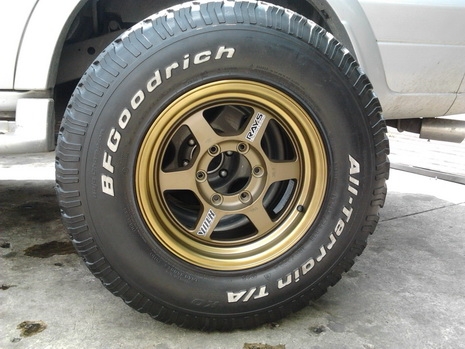 TE37 + BF All 265/75/16 สวยๆ 1ชุด