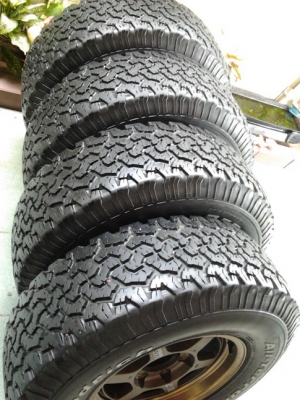 TE37 + BF All 265/75/16 สวยๆ 1ชุด