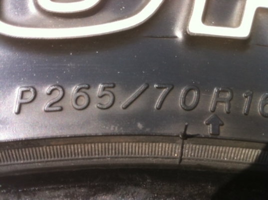 ยาง Yokohama 265/70/16