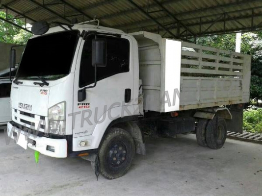 ISUZU 6 ล้อ ดัมพ์ รุ่น FRR เครื่องยนต์ 210 แรงม้า พร้อมใช้งาน