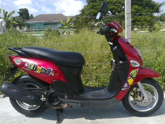 ขายYamaha Fiore ปี55 สีแดง หัวฉีด รถบ้านสภาพสวย