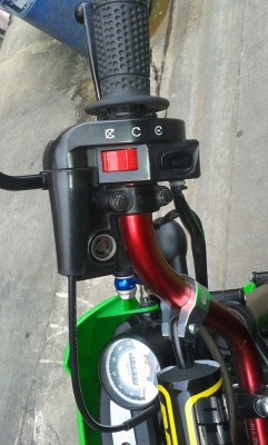 ksr 110 สตาร์ทมือ แถมของตามรูป