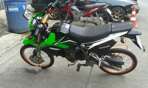 ksr 110 สตาร์ทมือ แถมของตามรูป