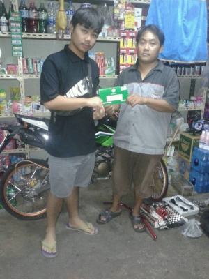 ksr 110 สตาร์ทมือ แถมของตามรูป