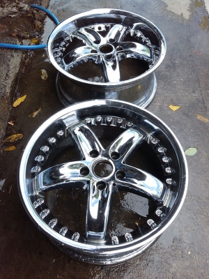 ล้อ 18" ไม่ดุ้งไม่คด 2วง 5/114