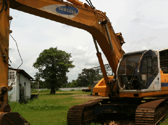 ขายรถแมคโค SAMSUNG SE280 LCขายตามสภาพ เอกสารอินวอย