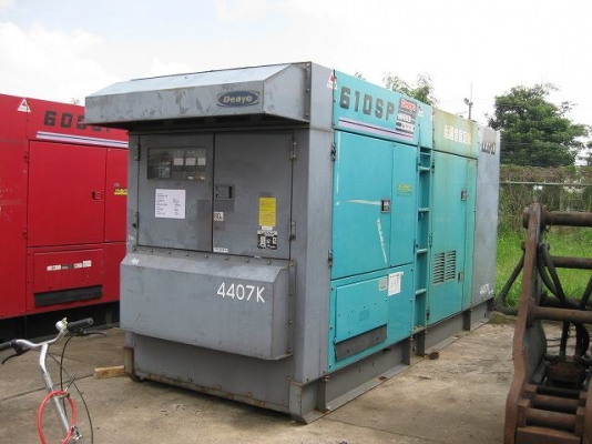 ขายเครื่องปั่นไฟ Denyo Dca 610 Spm