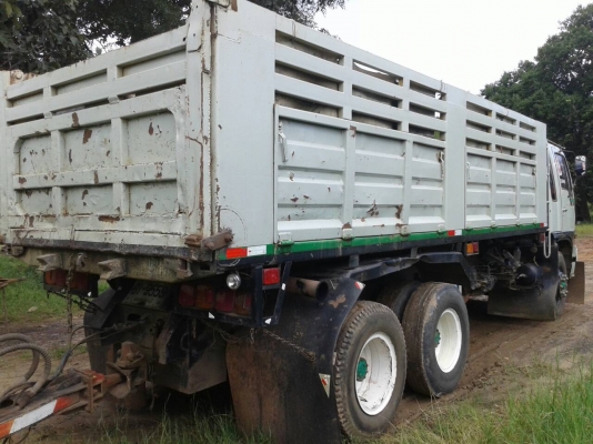 ขายรถพ่วงดั้มแม่ลูก HINO FM3M 240 แรงกระบะเสรีชัยทะเบียนเต็มชุดโอนพร้อม