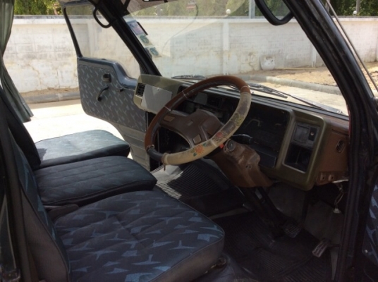 ขายรถตู้อีซูซุบัดดี้ปี87 เครื่องมังกร 4JB1 เกีบร์คอ5เกียร์ ภายในเบาะสวยครบ3แถว แอร์ราวหลัง แอร์เย็นฉ่ำ สีร่อนบางชิ้น เครื่องแน่นวิ่งดี เกียร์แน่น ช่วงล่างดี ยางใหม่ๆ รถขับดี พร้อมใช้ครับ