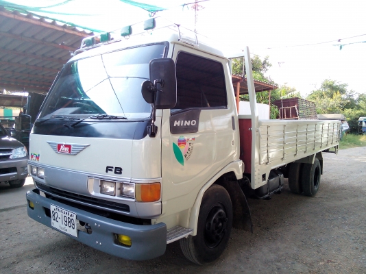 6 ล้อกลาง  HINO  FB2W  120 แรงม้า  * ยาว 5.00 ม. *  รถสวยเดิม+สวยจริง_สภาพพร้อมใช้งาน   * รถห้างแท้ *  เอกสารพร้อมโอน  *