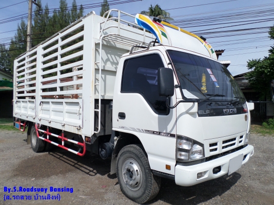 ขาย 6 ล้อ อีซูซุ NQR 175 แรง ยาว 5.50 ม.ปี 2007 พร้อมใช้งาน สภาพกว่า 90 \% สวยกิ๊ป ๆ