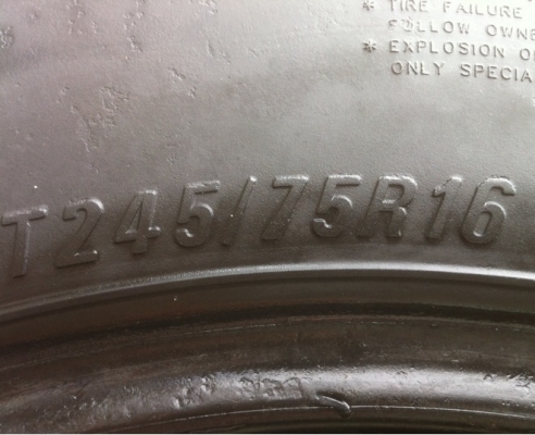 ขายยาง mud maxxis bighorn 245/75/16 ดอกเต็ม ขายยาง mud maxxis bighorn 245/75/16 ดอกเต็ม