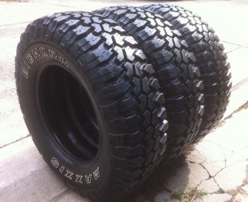 ขายยาง mud maxxis bighorn 245/75/16 ดอกเต็ม ขายยาง mud maxxis bighorn 245/75/16 ดอกเต็ม
