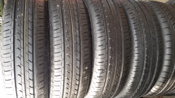 ยางป้ายแดงขอบ14เส้นละ750