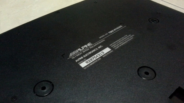 จอเพดาน Alpine TMX-R1050S สวยกริ๊บๆ