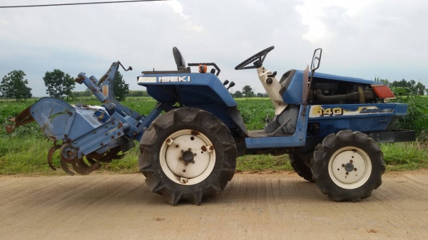 ขายครับ ISEKI Landhope 140 สองเพลา มีเพาเวอร์พร้อมโรตารี่ ครับ