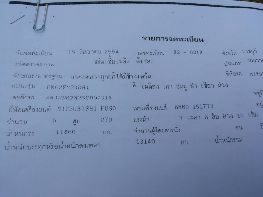 รถบรรทุก 10 ล้อ ใหญ่แม่ลูก 3 ชุด MITSUBISHI ชุดละ 2400000 (ราคาต่อรอง)