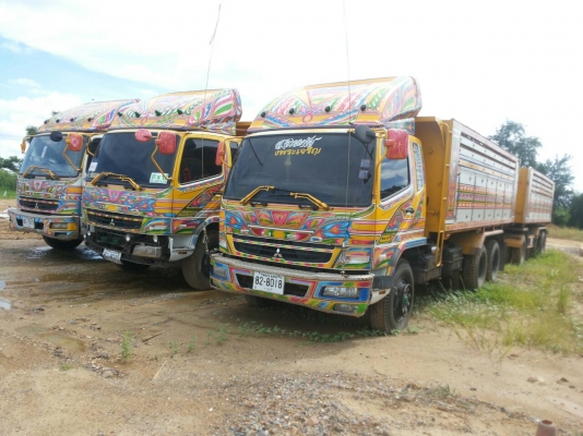 รถบรรทุก 10 ล้อ ใหญ่แม่ลูก 3 ชุด MITSUBISHI ชุดละ 2400000 (ราคาต่อรอง)