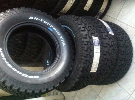 ขายยาง BF Goodrich All-Terrain  275 70 r18  ยางใหม่ปี14