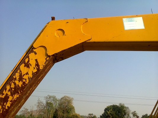 รถคีบอ้อย สามล้อ เครื่อง Komatsu 4 สูบ