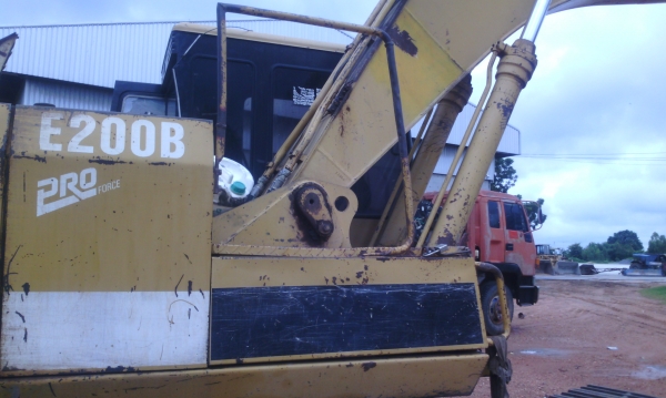 ขายรถแบคโฮ CAT E200B เอกสารซื้อขาย