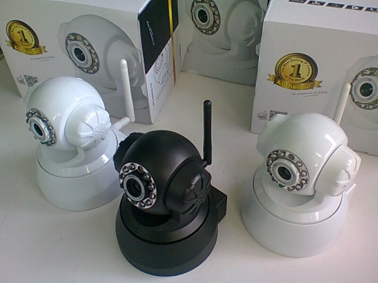 กล้อง IP ไร้สายสั่งงานผ่านมือถือ