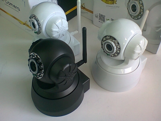 กล้อง IP ไร้สายสั่งงานผ่านมือถือ