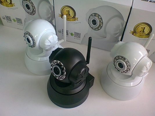 กล้อง IP ไร้สายสั่งงานผ่านมือถือ