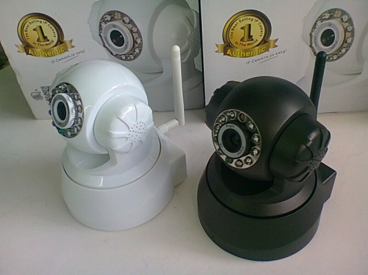 กล้อง IP ไร้สายสั่งงานผ่านมือถือ